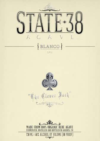 State 38 Distilling Blanco Tequila