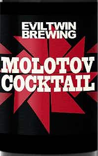 Evil Twin Brewing Molotov Cocktail Imperial IPA 4 pack 355ml Can