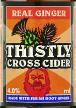 Thistly Cross Cider Fresh Root Ginger Cider 500ml Bottle