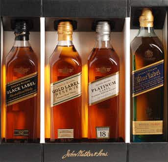 Johnnie Walker The Collection Sampler Set 200ml Bottle