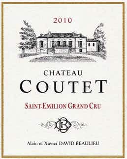 Château-Coutet Saint Emilion 2010