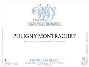 Domaine Henri Darnat Puligny Montrachet 2012