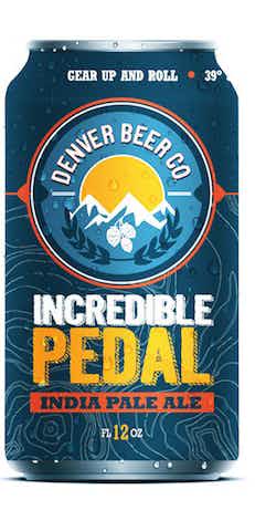 Denver Beer Company Incredible Pedal IPA 6 pack 12oz Can