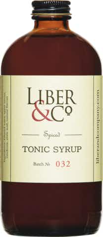 Liber & Co. Spiced Tonic Syrup 250ml Bottle