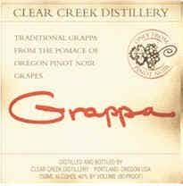 Clear Creek Distillery Grappa of Oregon Pinot Noir 375ml