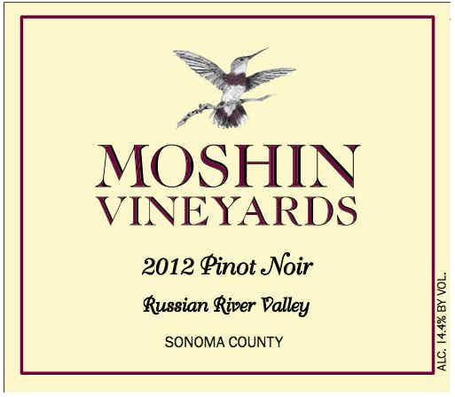 Moshin Russian River Valley Pinot Noir 2012