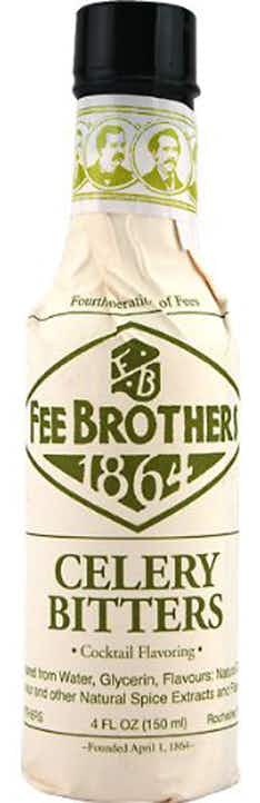Fee Brothers Celery Bitters 4.5oz Bottle