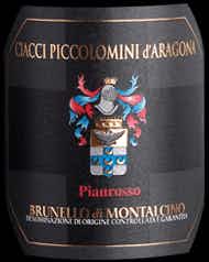 Ciacci Piccolomini d'Aragona BRUNELLO DI MONTALCINO PIANROSSO 2010 1.5L