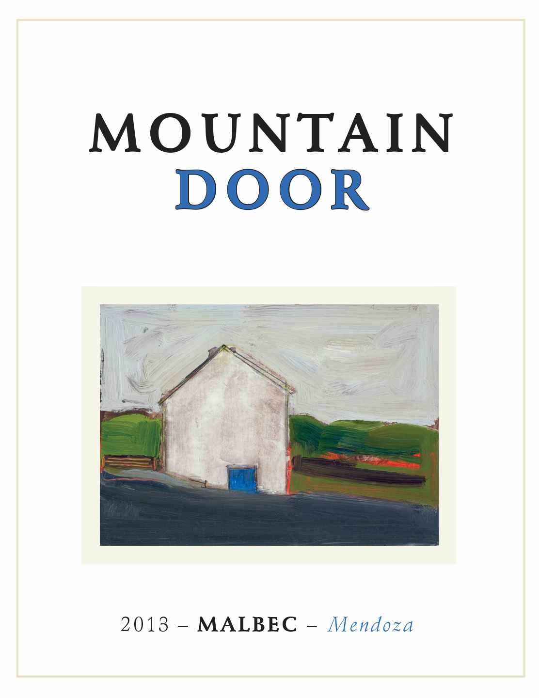 Mountain Door Malbec 2013