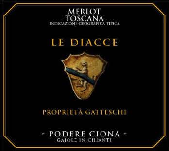 Podere Ciona Le Diacce Merlot 2007