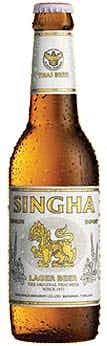 Singha Thai Beer 6 pack 12oz Bottle