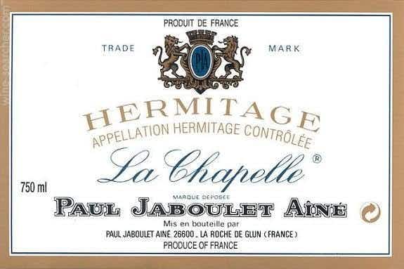 Paul Jaboulet Aine Hermitage La Chapelle 2012