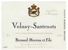 Domaine Bernard Moreau Volnay Santenots 2012