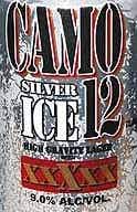 Camo Brewing Company Silver Ice 40oz Bottle