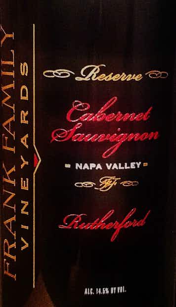 Frank Family Rutherford Reserve Cabernet Sauvignon 2011 1.5L