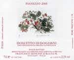 Francesco Boschis Dolcetto di Dogliani Pianezzo 2015