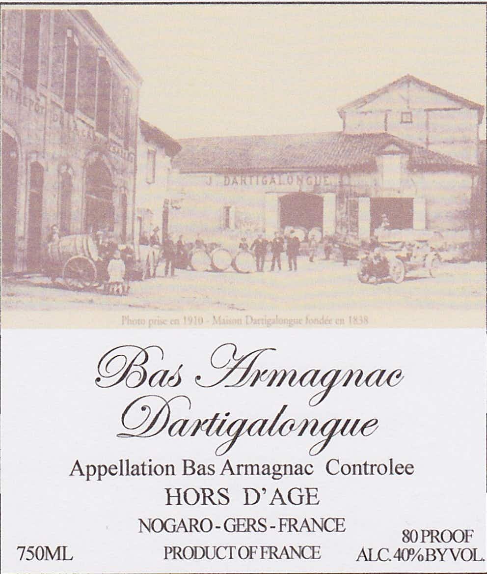 Dartigalongue Bas Armagnac Hors d'Age