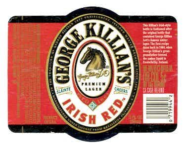 Killian's Irish Red 12 pack 12oz Bottle