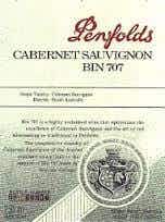 Penfolds Bin 707 Cabernet Sauvignon 1992
