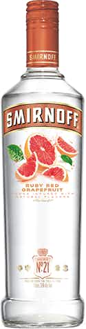 Smirnoff Ruby Red Grapefruit Vodka 50ml
