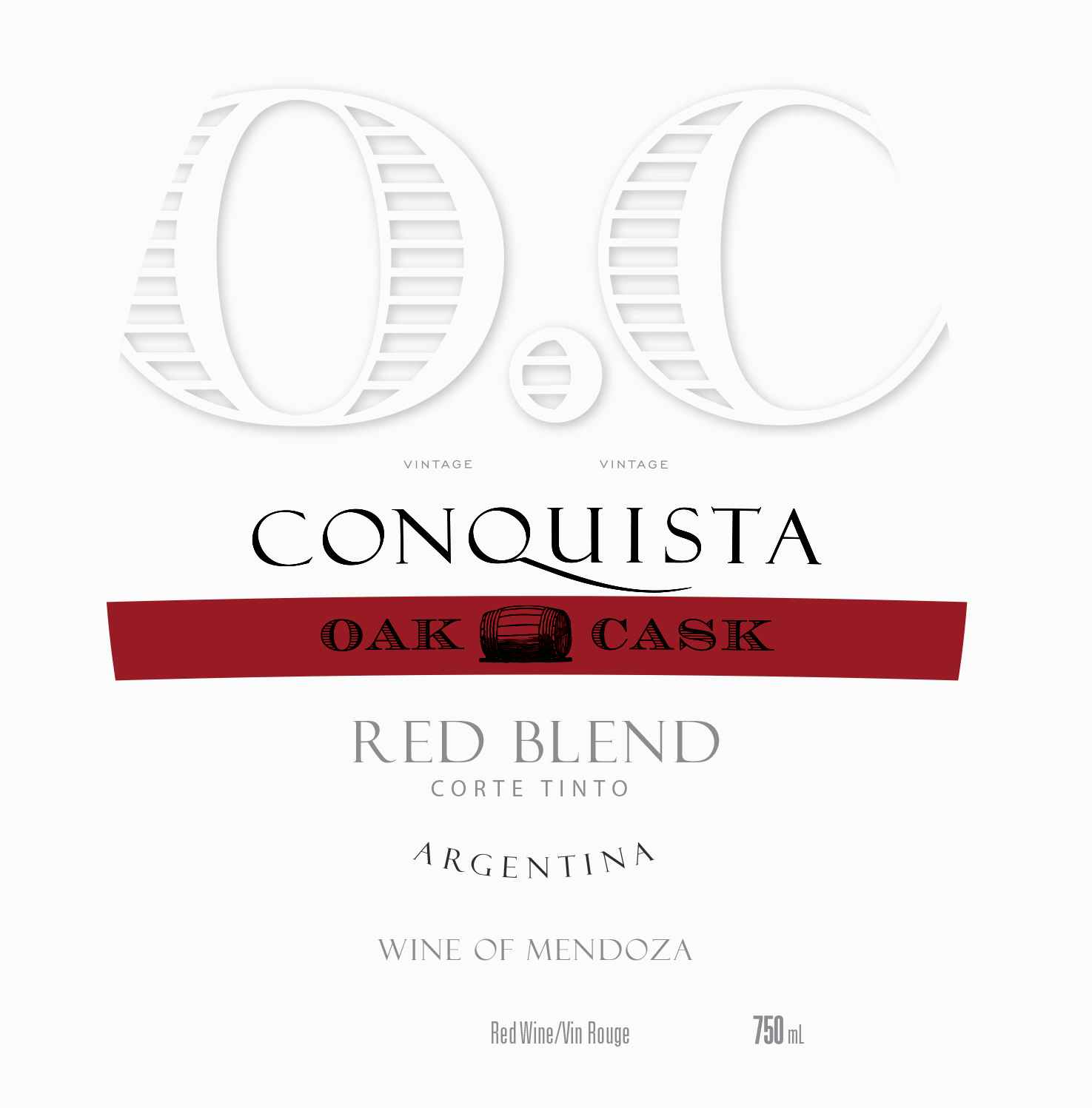 Conquista Oak Cask Red Blend 2013