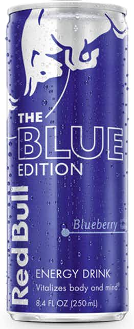 Red Bull The Blue Edition - Blueberry 4 pack 250ml Can
