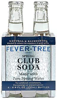 Fever Tree Club Soda 4 pack 200ml