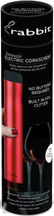 Rabbit Electric Corkscrew Red 750ml