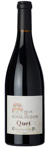 Mas de Boislauzon Chateauneuf du Pape Cuvee du Quet 2012