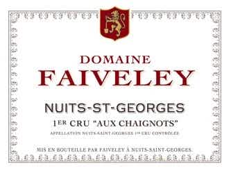 Domaine Faiveley Nuits St. Georges Aux Chaignots 2010