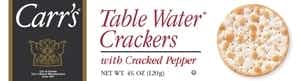Carr's Table Water Crackers With Cracked Pepper 750ml