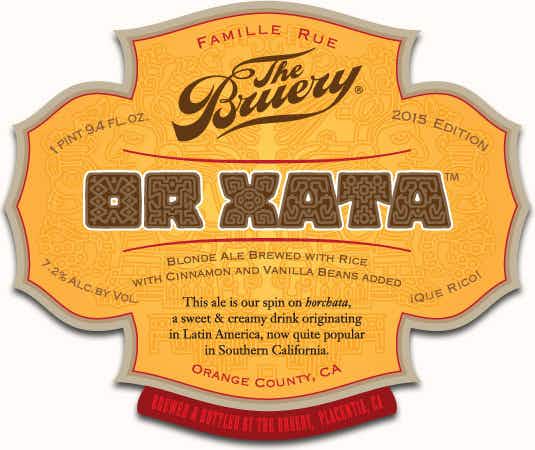 The Bruery Or Xata 4 pack 16oz Can
