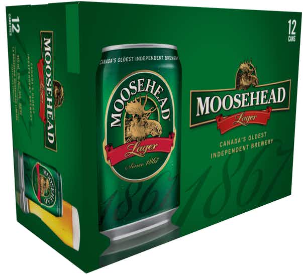 Moosehead Lager 12 pack 12oz Can