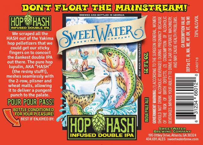 SweetWater Brewing Company Hop Hash Infused Double IPA 15 pack 12oz Can