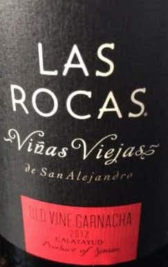 Las Rocas de San Alejandro Vinas Viejas Garnacha 2012