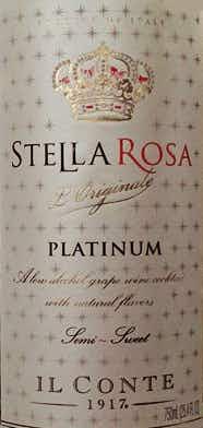 Stella Rosa Platinum 4 pack 250ml Aluminum Bottle