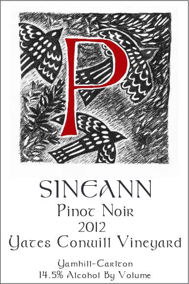 Sineann Yates Conwill Pinot Noir 2012