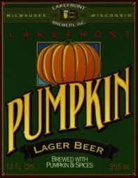 Lakefront Brewery Pumpkin Lager 6 pack 12oz Bottle