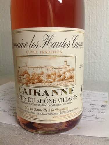 Domaine les Hautes Cances Côtes du Rhône Villages Rosé 2017