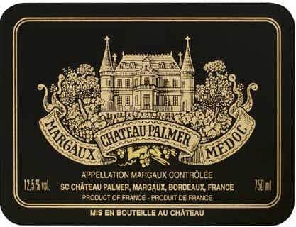 Chateau Palmer Margaux 2012