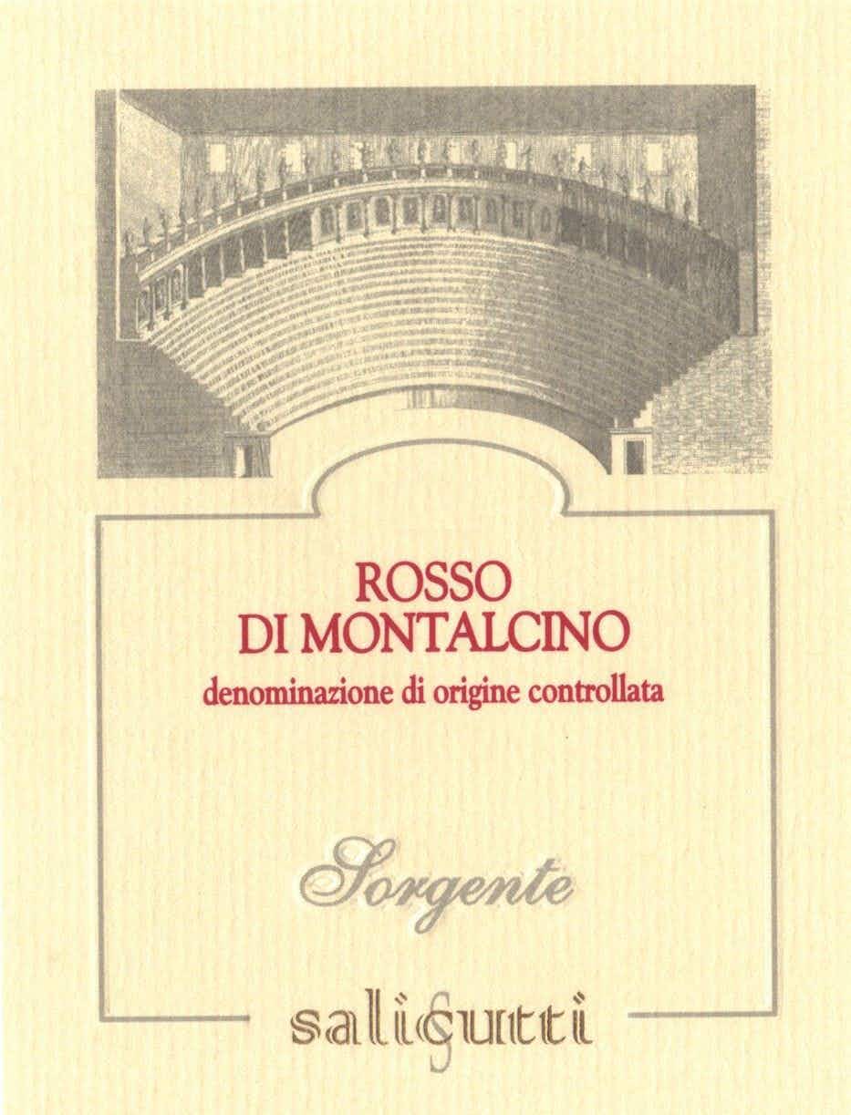 Podere Salicutti Rosso di Montalcino Sorgente 2012