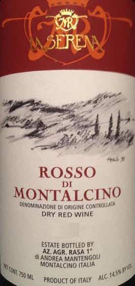 La Serena Rosso di Montalcino 2012
