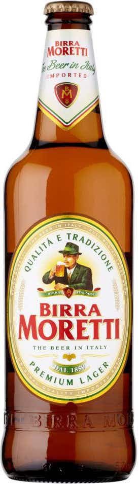 Birra Moretti Lager 6 pack 12oz Bottle