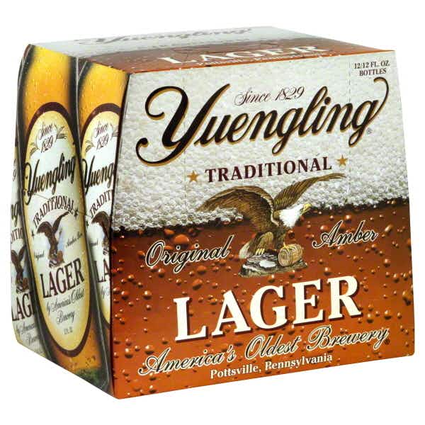 Yuengling Traditional Lager 12 pack 355ml Bottle