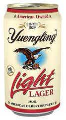 Yuengling Light Lager 12 pack 355ml Can