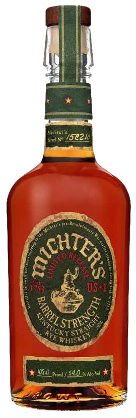 Michter's US*1 Limited Release Barrel Strength Kentucky Straight Rye Whiskey