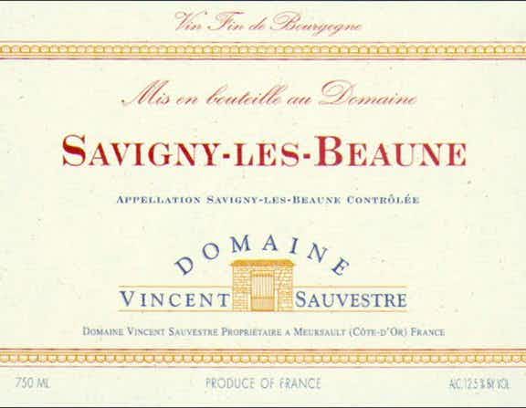 Domaine Vincent Sauvestre Savigny Les Beaune Blanc 2012