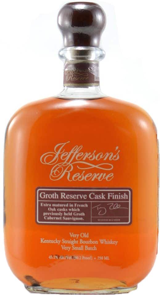 Jefferson's Groth Reserve Cask Finish Kentucky Straight Bourbon Whiskey