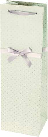 True Fabrications Marketplace: Elegant Blue Wine Bag 750ml
