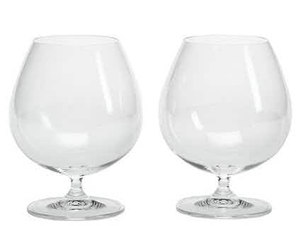 Riedel Vinum Brandy Snifter Glasses 2 pack 750ml Glass